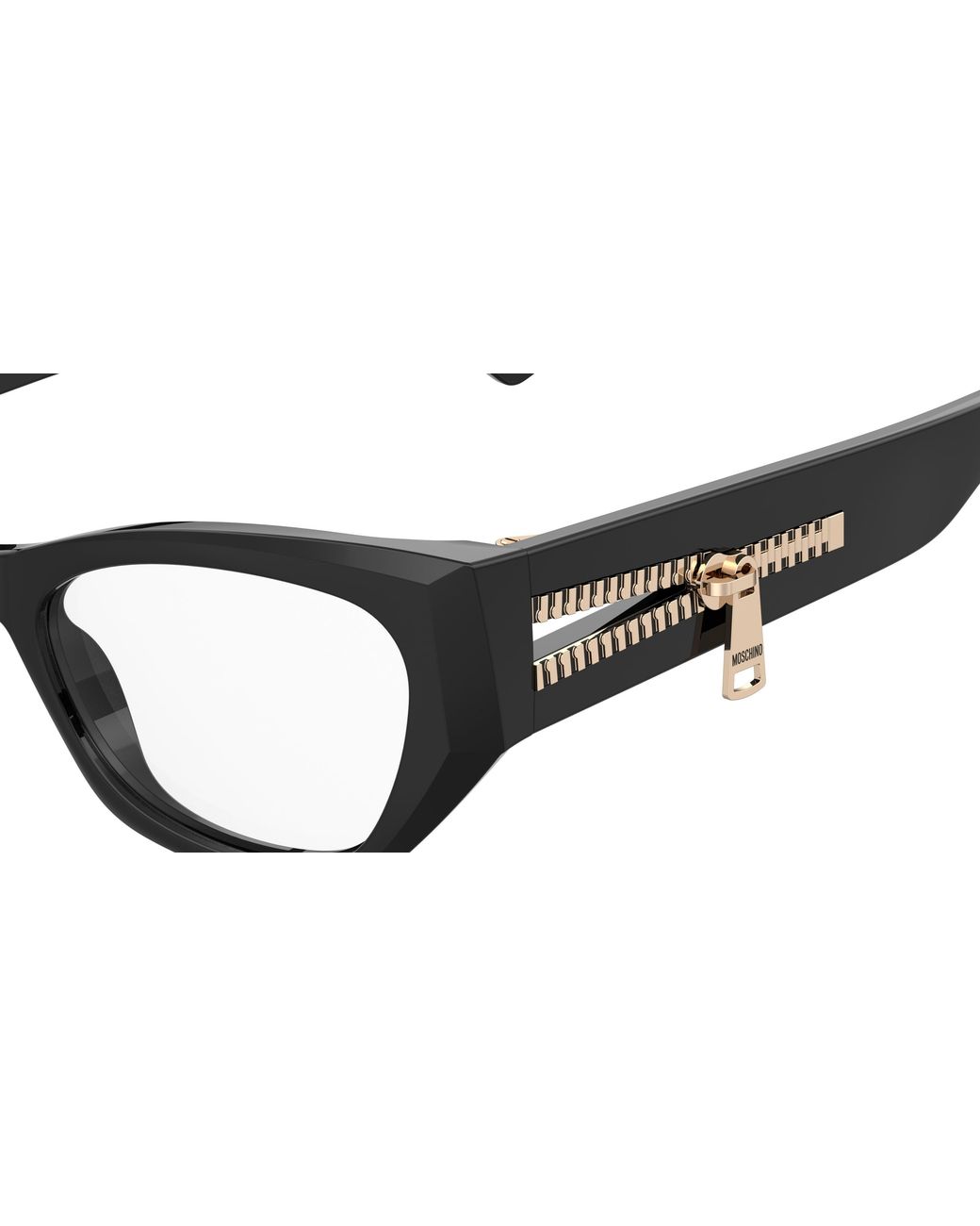 Moschino Black Mos632 807 Optical Frames Acetate Cat Eye