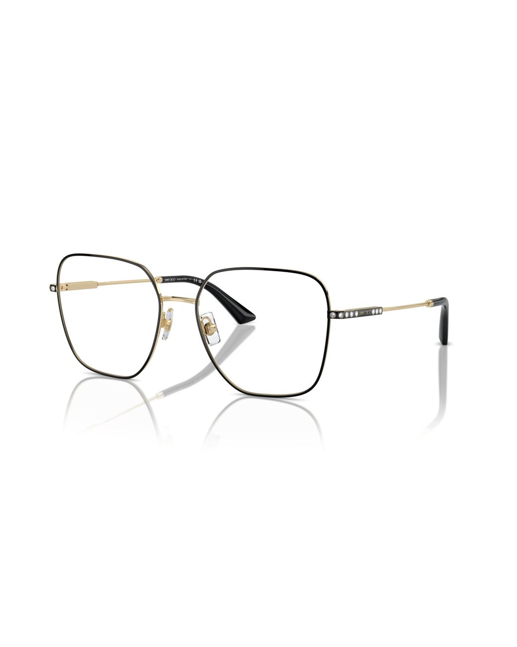 Jimmy Choo Black Jc2001B 3010 Optical Frames Metal Squared