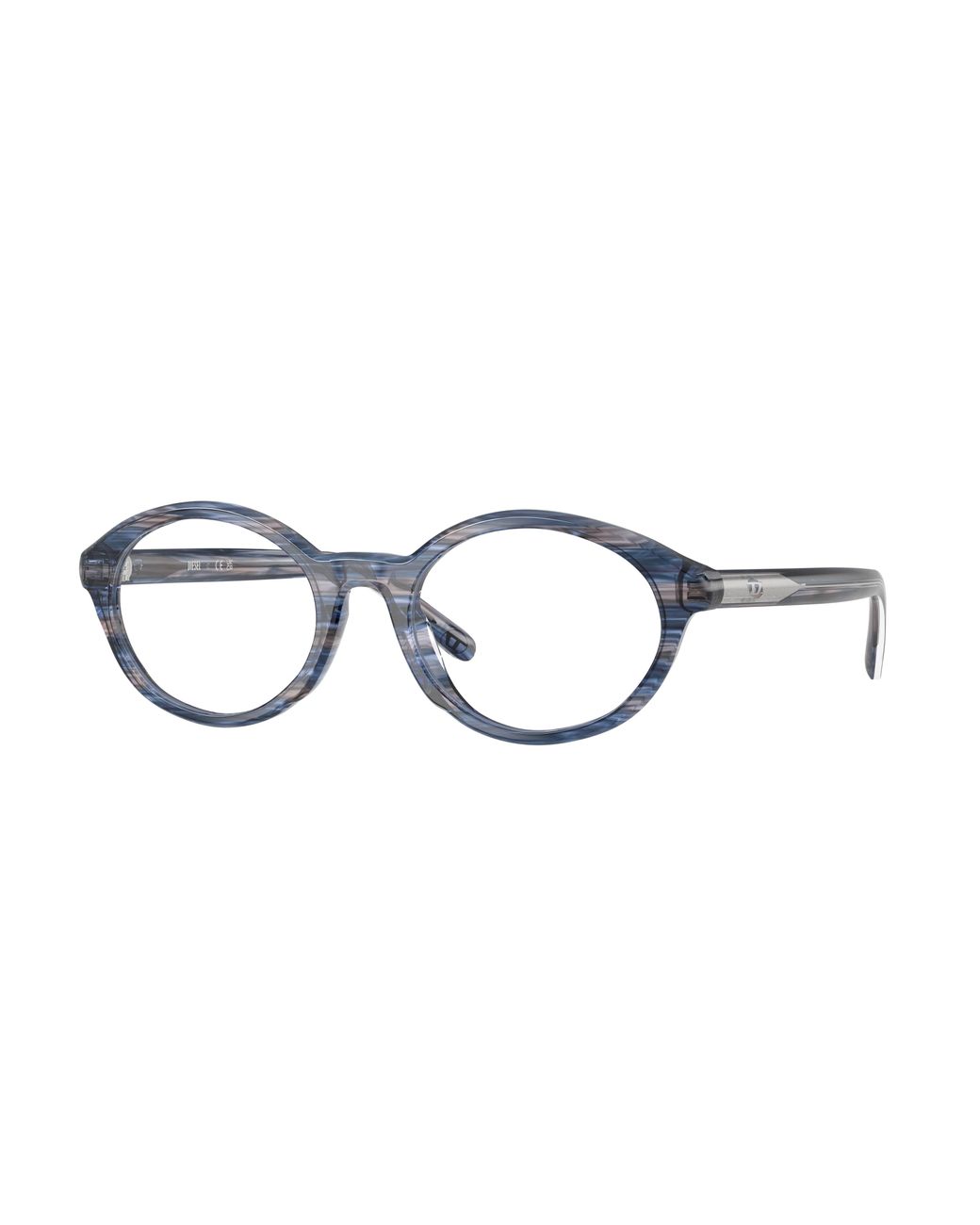 DIESEL Black Dl4015U 2037 Optical Frames Acetate Transparent Round Normal