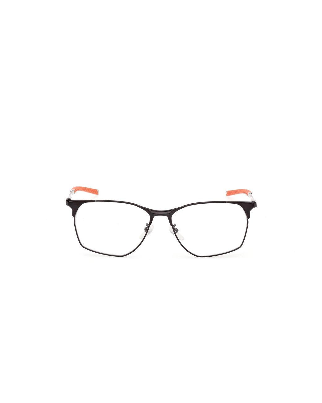Adidas Originals Black Sp5111-H 001 Optical Frames Squared Normal for men
