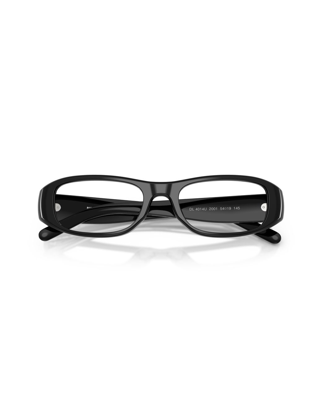 DIESEL Black Dl4014U 2058 Optical Frames Acetate Transparent Pillow Normal