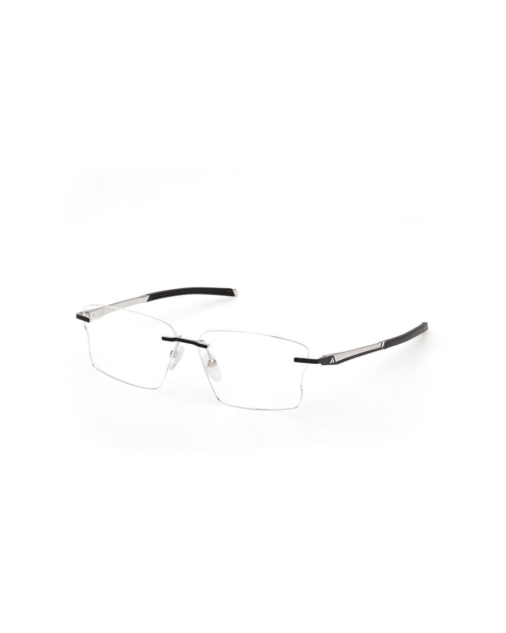 Adidas Originals Black Sp5112-H 002 Optical Frames Squared Normal for men