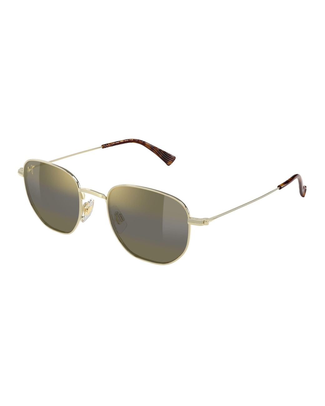 Maui Jim Black Mj0366S 003 Occhiali Da Sole Metallo Bronzo Squadrata