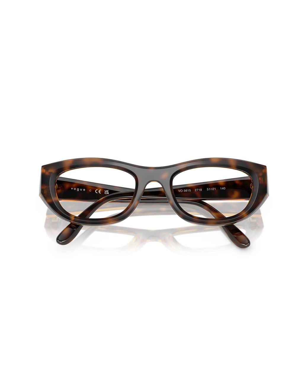 Vogue Eyewear Black Vo5615 2718 Optical Frames Nylon Cat Eye Normal