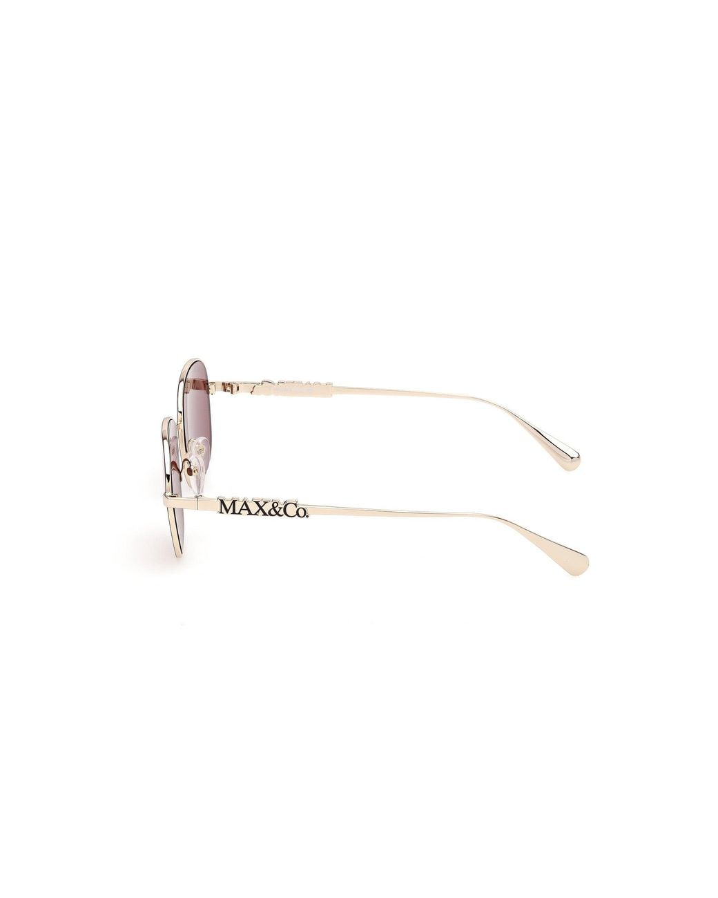MAX&Co. Mo0169 71S Sunglasses Metal Squared Normal