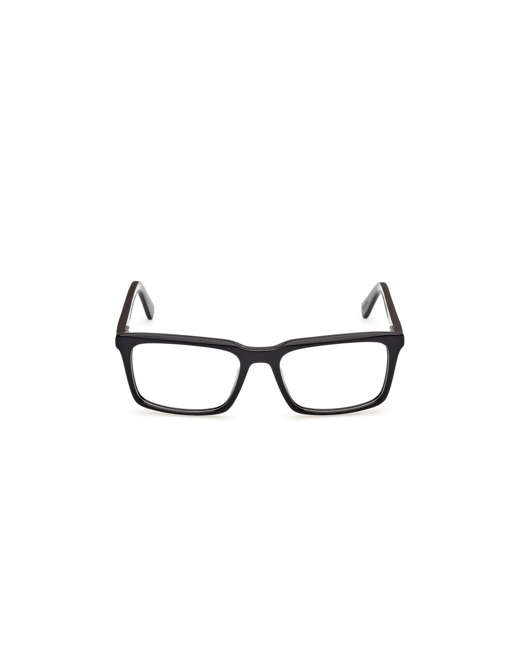 Guess Black Gu50448 1 Optical Frames Acetate Squared Normal for men
