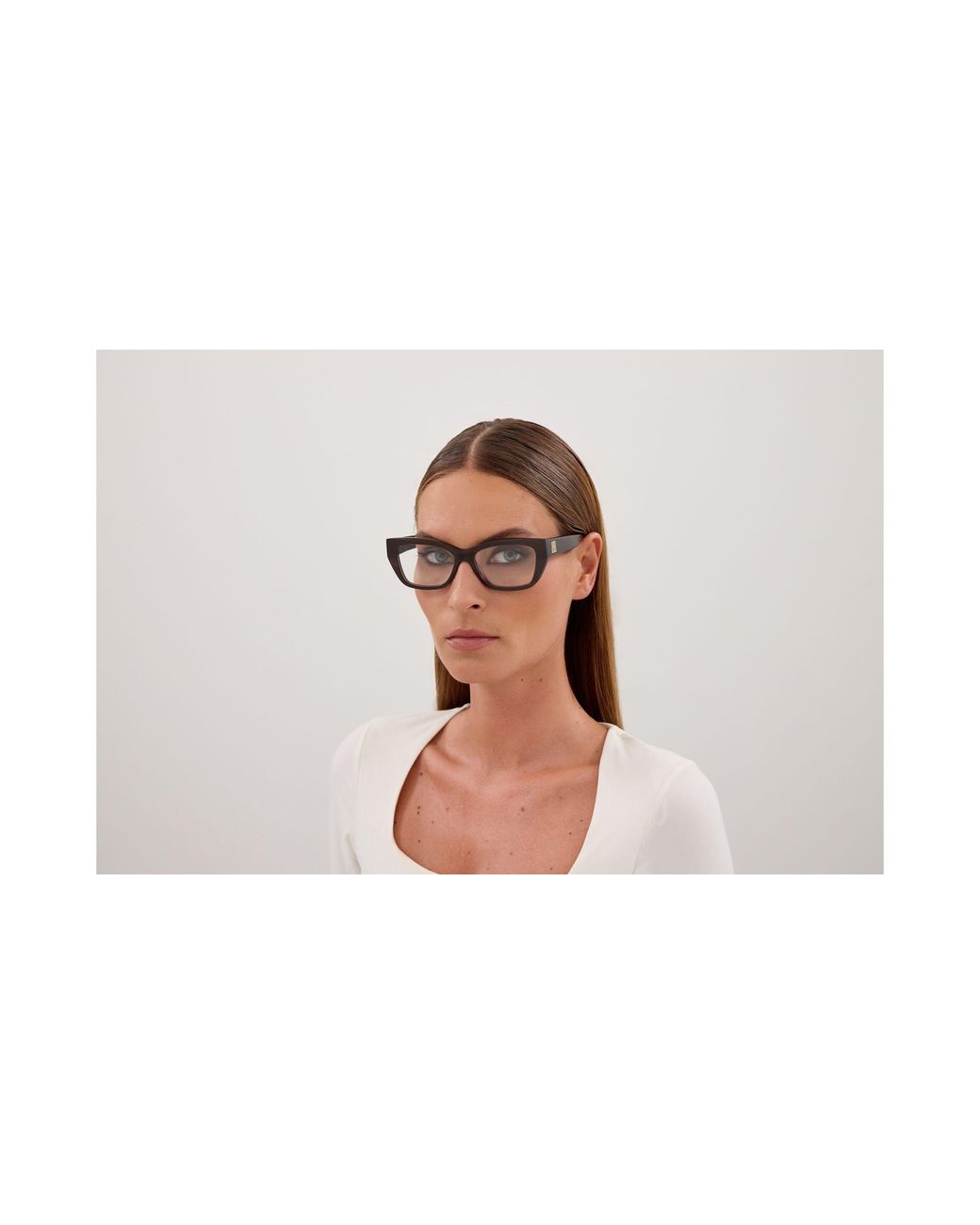 Balenciaga Black Bb0483O 004 Optical Frames Acetate Transparent Squared