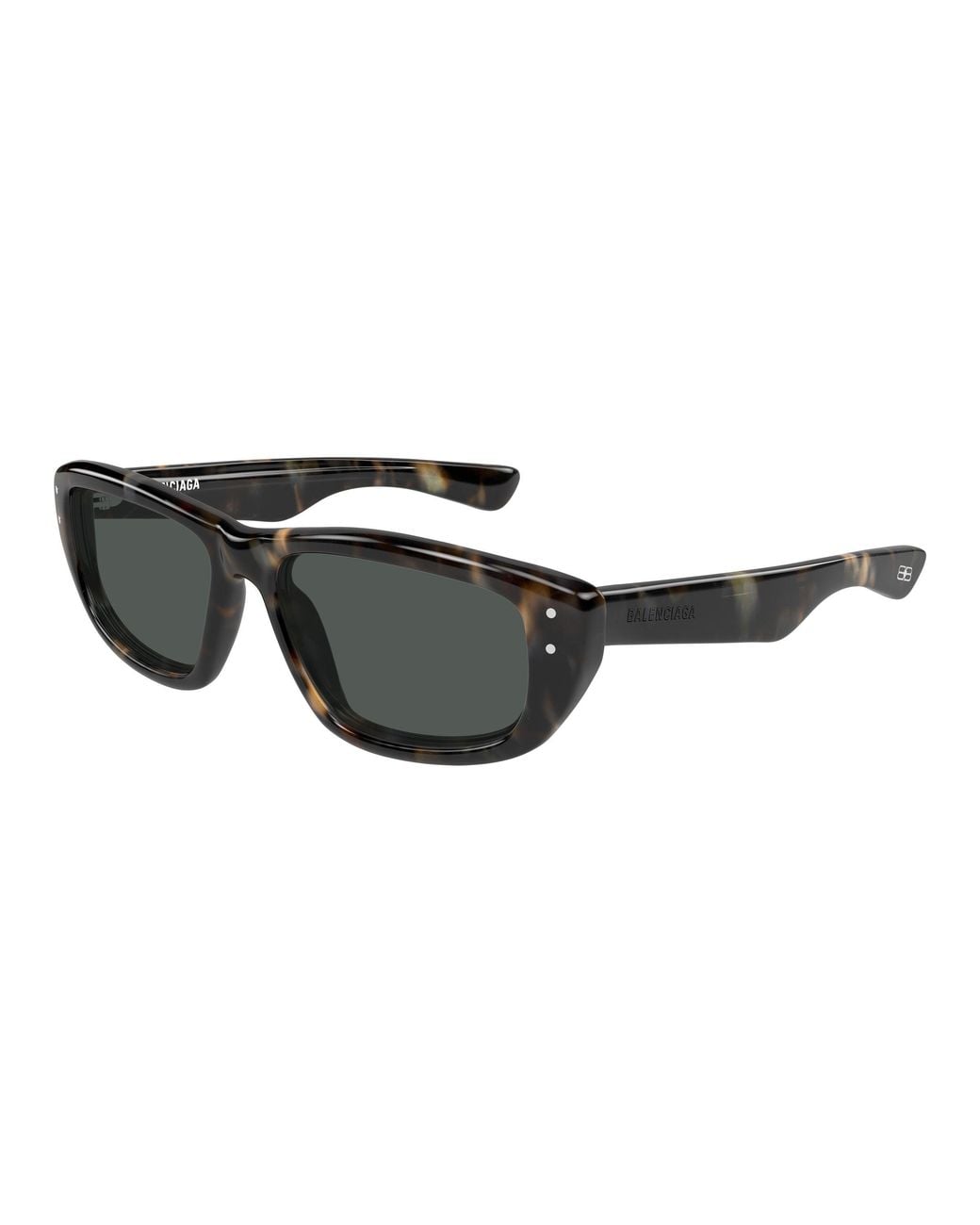 Balenciaga Black Bb0520S 003 Sunglasses Acetate Geometric for men