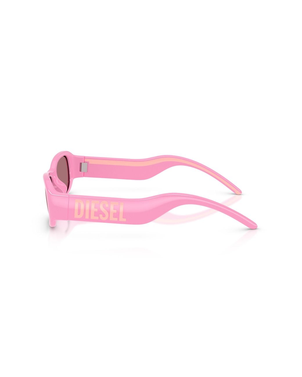 DIESEL Black Dl3020U 20559L Sunglasses Injected Pillow Mirror
