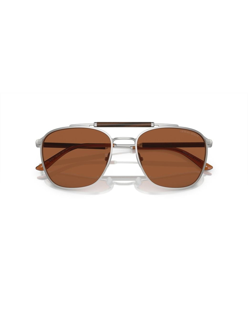 Giorgio Armani Black Ar6149 304573 Sunglasses Metal Squared Normal for men