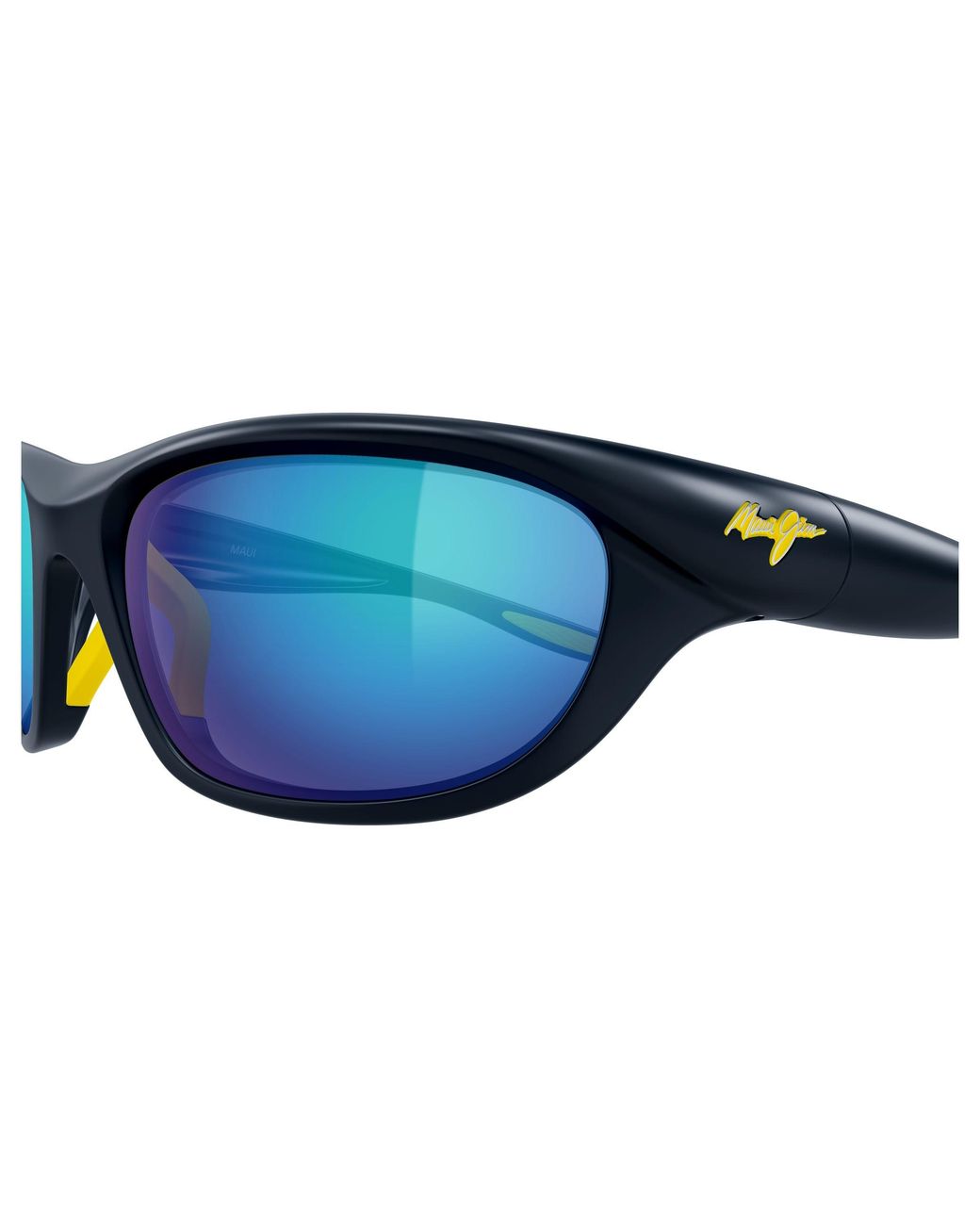 Maui Jim Black Mj0349S 003 Sunglasses Bio-Injected Squared for men