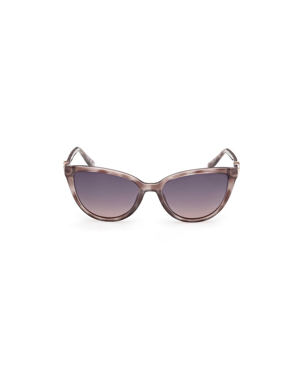 Guess Black Gu00189 20B Sunglasses Injected Smoke Cat Eye Normal
