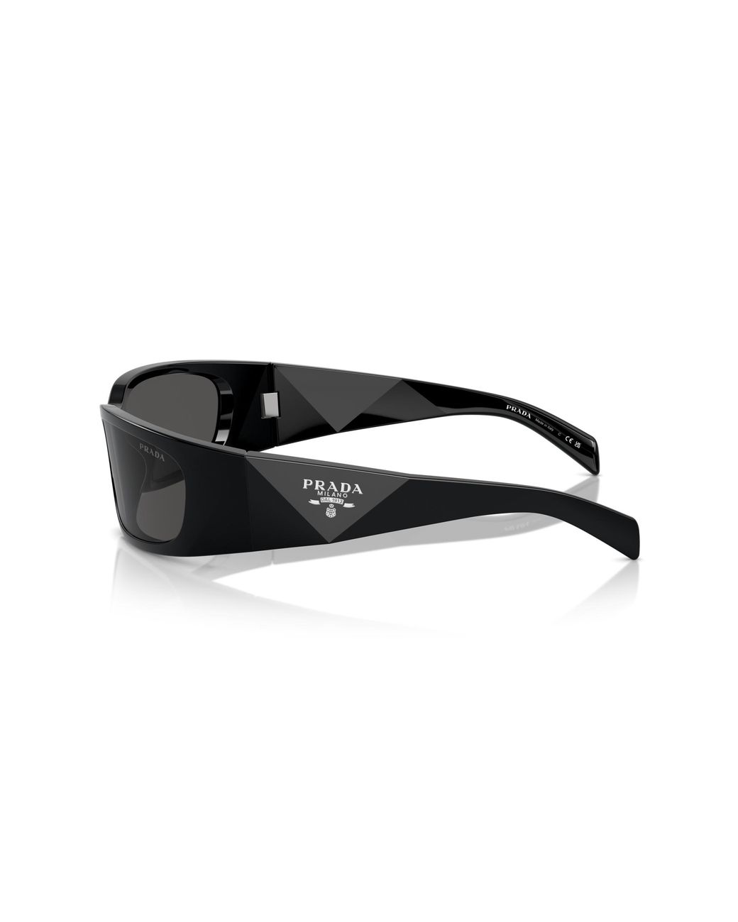 Prada Black Pr A19S 1Ab5S0 Sunglasses Acetate Butterfly Normal for men