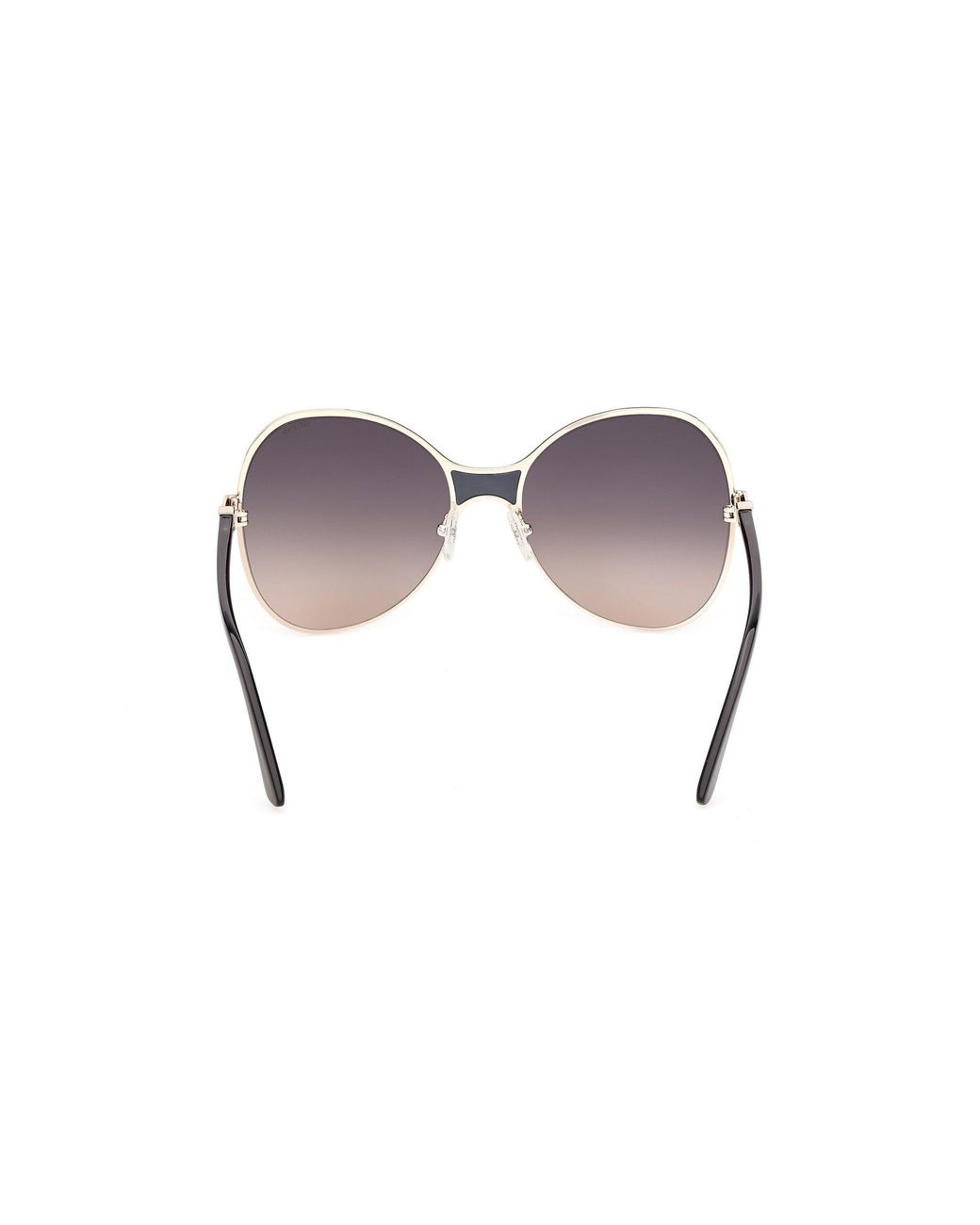Guess Black Gu00359 32B Sunglasses Injected Smoke Butterfly Normal