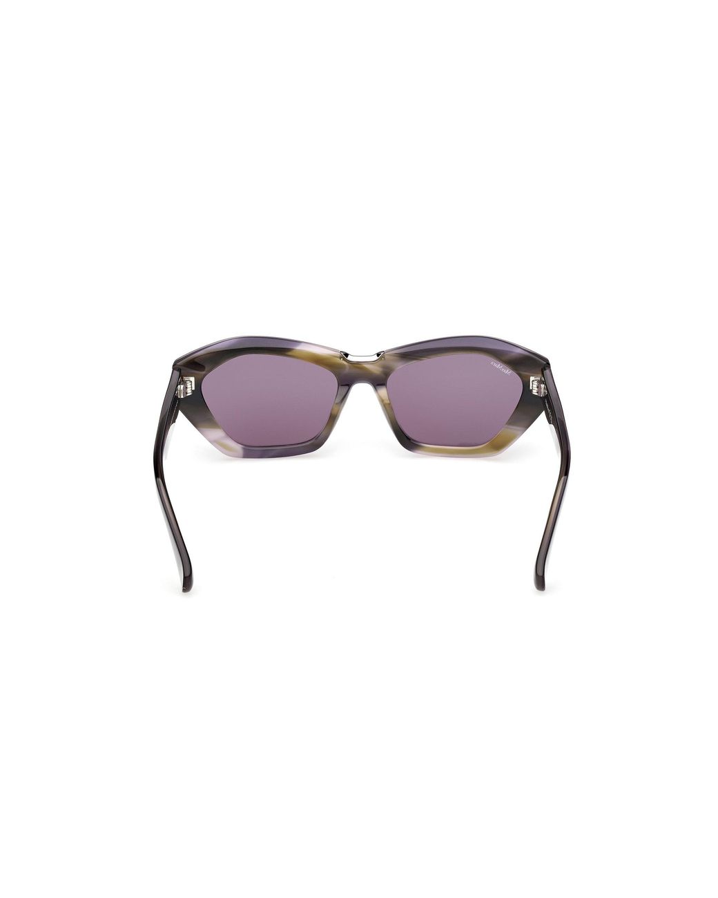 Max Mara Black Mm0169 Kate 83Y Sunglasses Acetate Geometric Normal