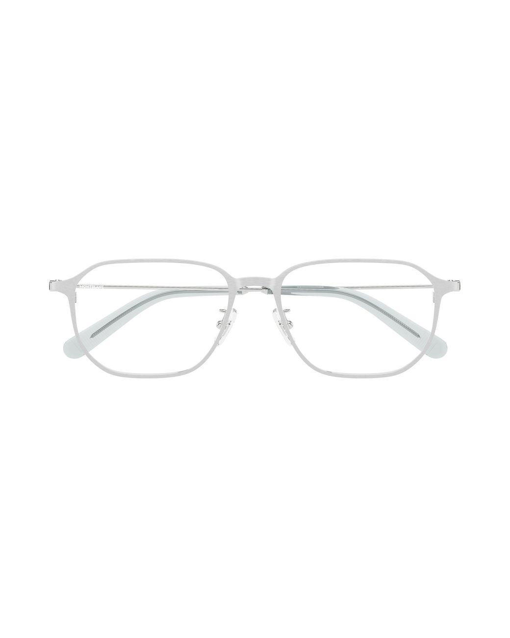 Montblanc Black Mb0465Oa 003 Optical Frames Metal Transparent Geometric for men