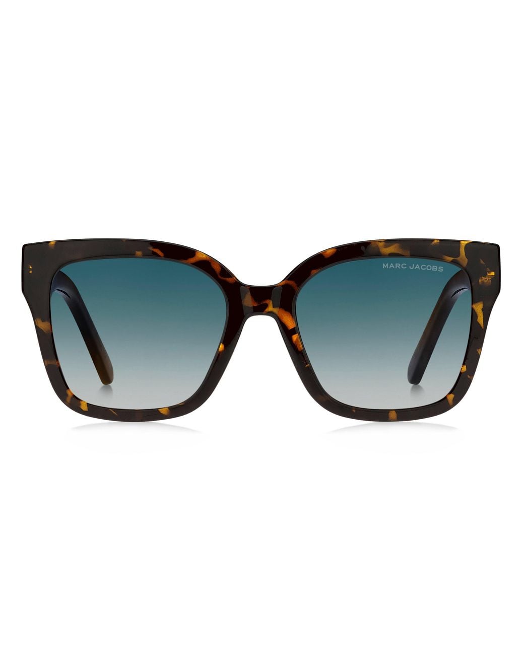 Marc Jacobs Black Marc 658/S 086/08 Sunglasses Plastic Squared Shaded