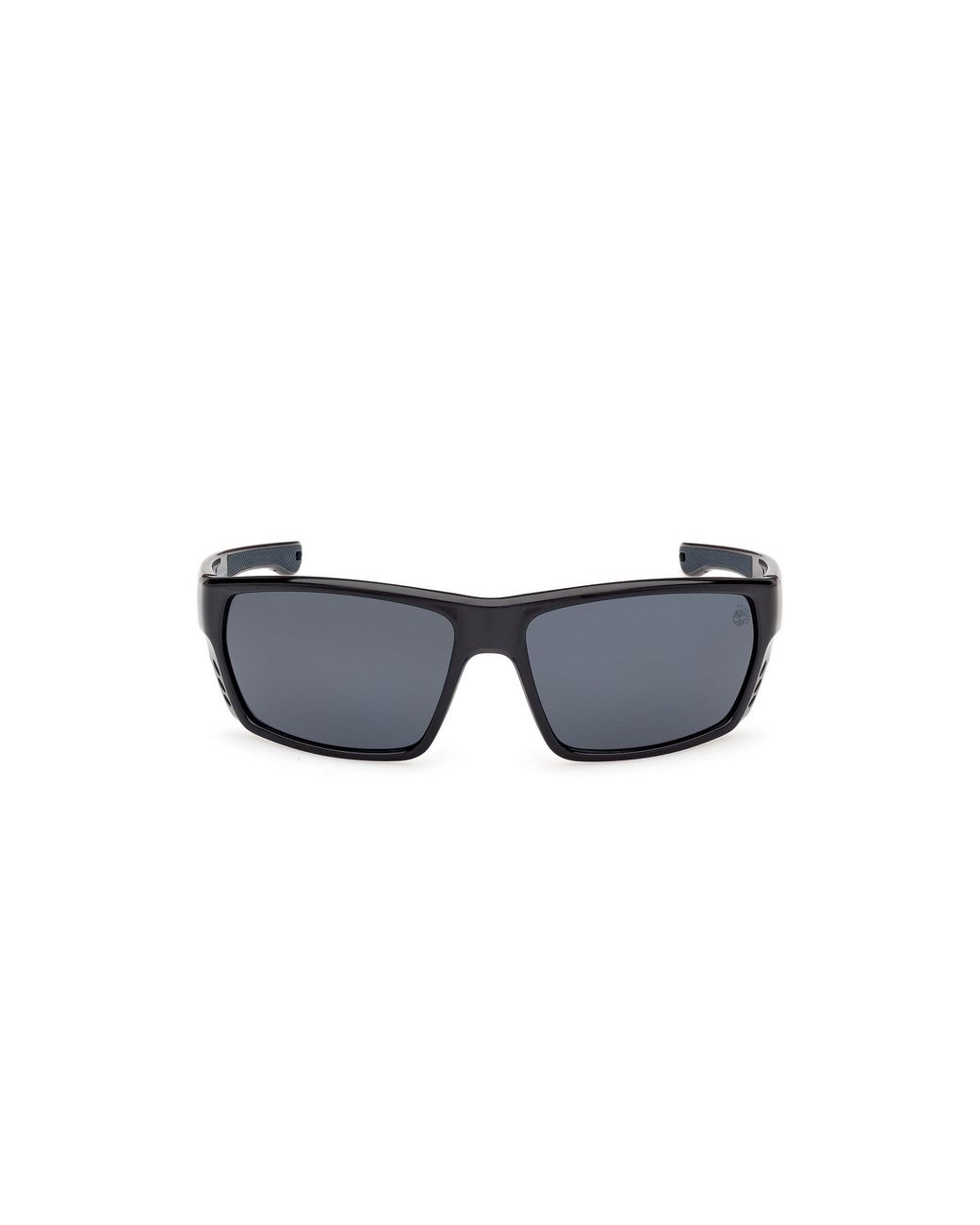 Timberland Black Tb00002 01D Sunglasses Injected Smoke Squared Polarized for men