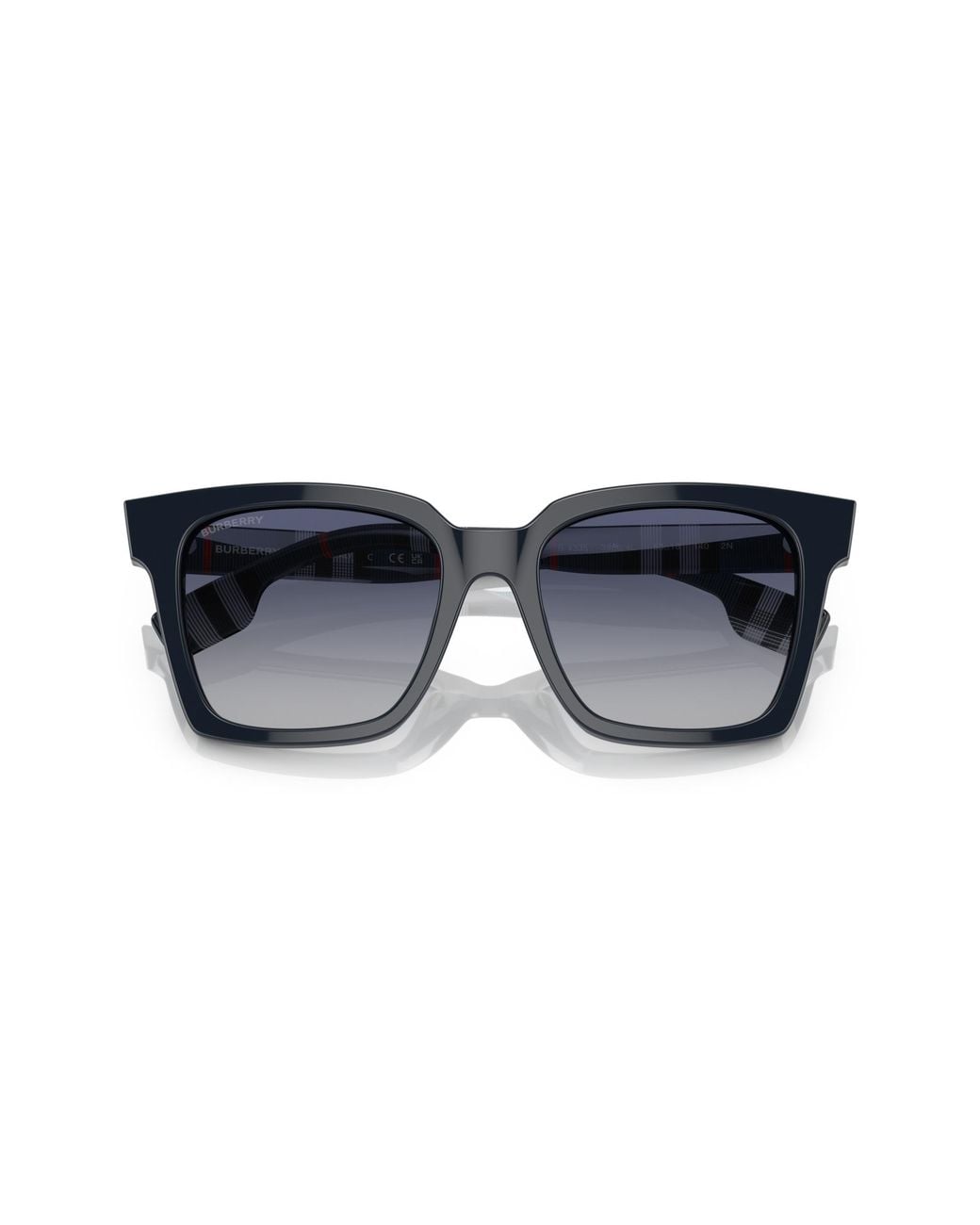 Burberry Black Be4335 Maple 39884L Sunglasses Acetate Squared Normal Shaded