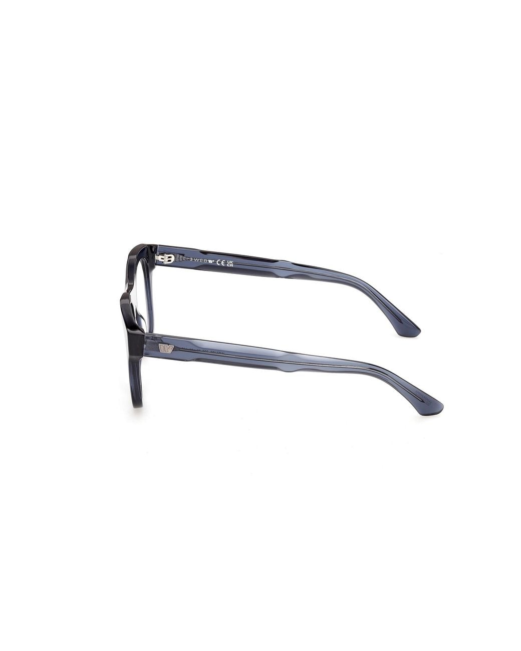 Web Black We5485 90 Optical Frames Acetate Squared Normal for men