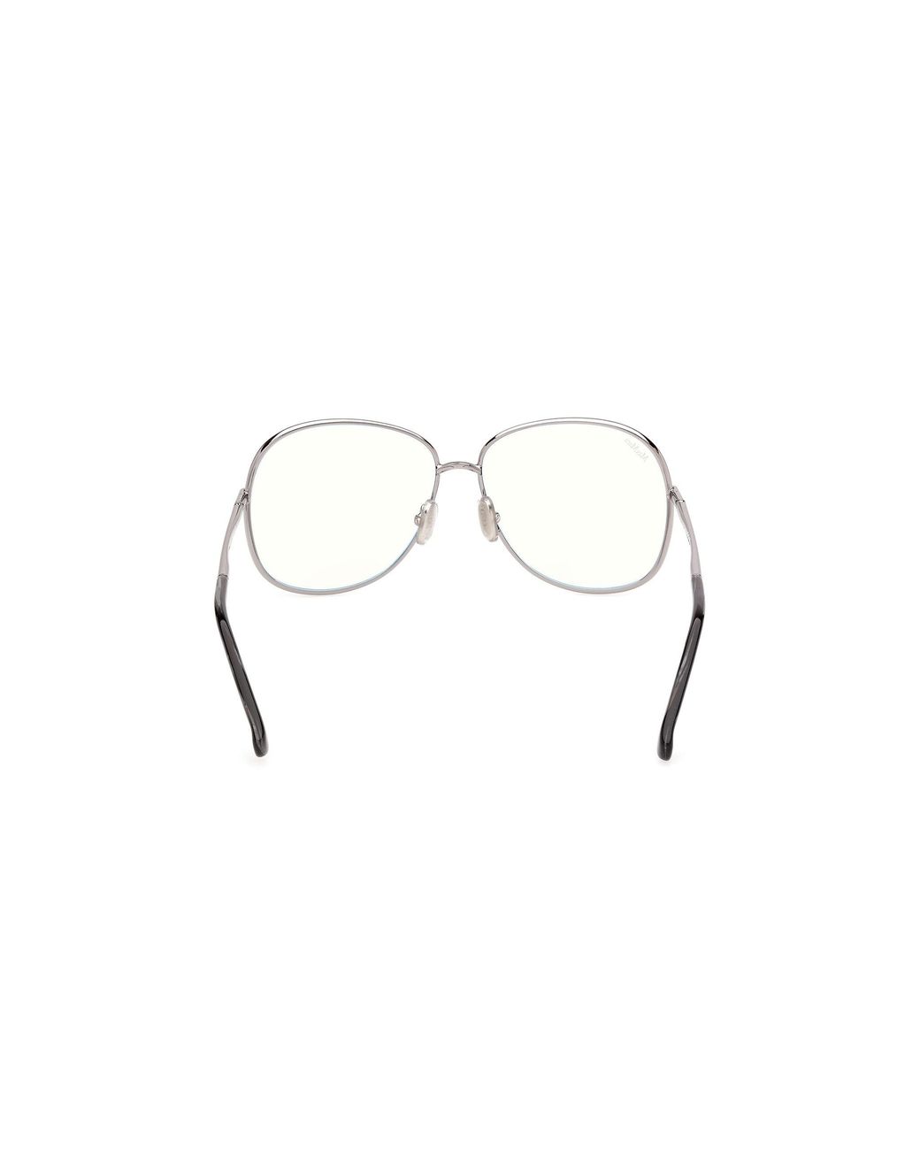 Max Mara Black Mm5256-B 14 Optical Frames Metal Geometric Normal