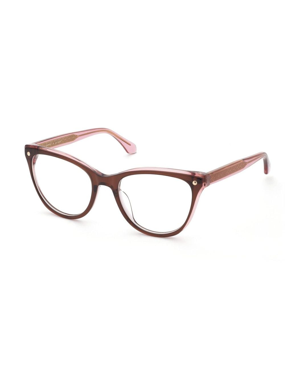 Twinset Black Vtw074 07Uk Optical Frames Acetate Butterfly