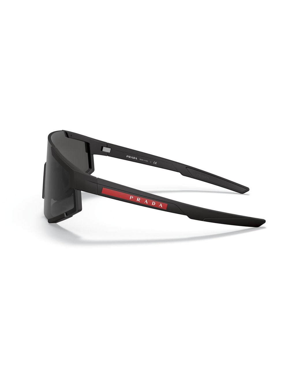 Prada Linea Rossa Black Ps 04Ws Dg006F Sunglasses Nylon Pillow Normal for men