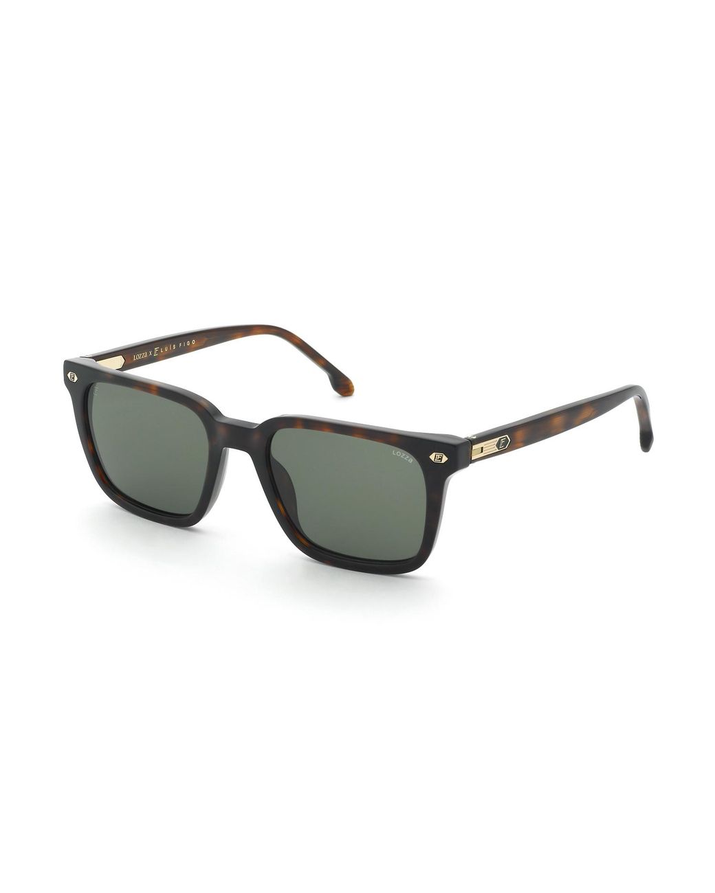 Lozza Black Sl4415 714 Sunglasses Acetate Squared Normal for men