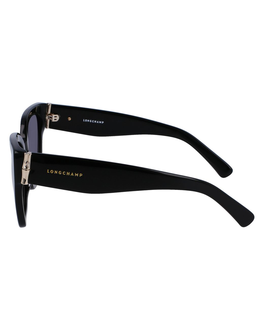 Longchamp Black Lo732S 001 Sunglasses Acetate Squared Normal Normal