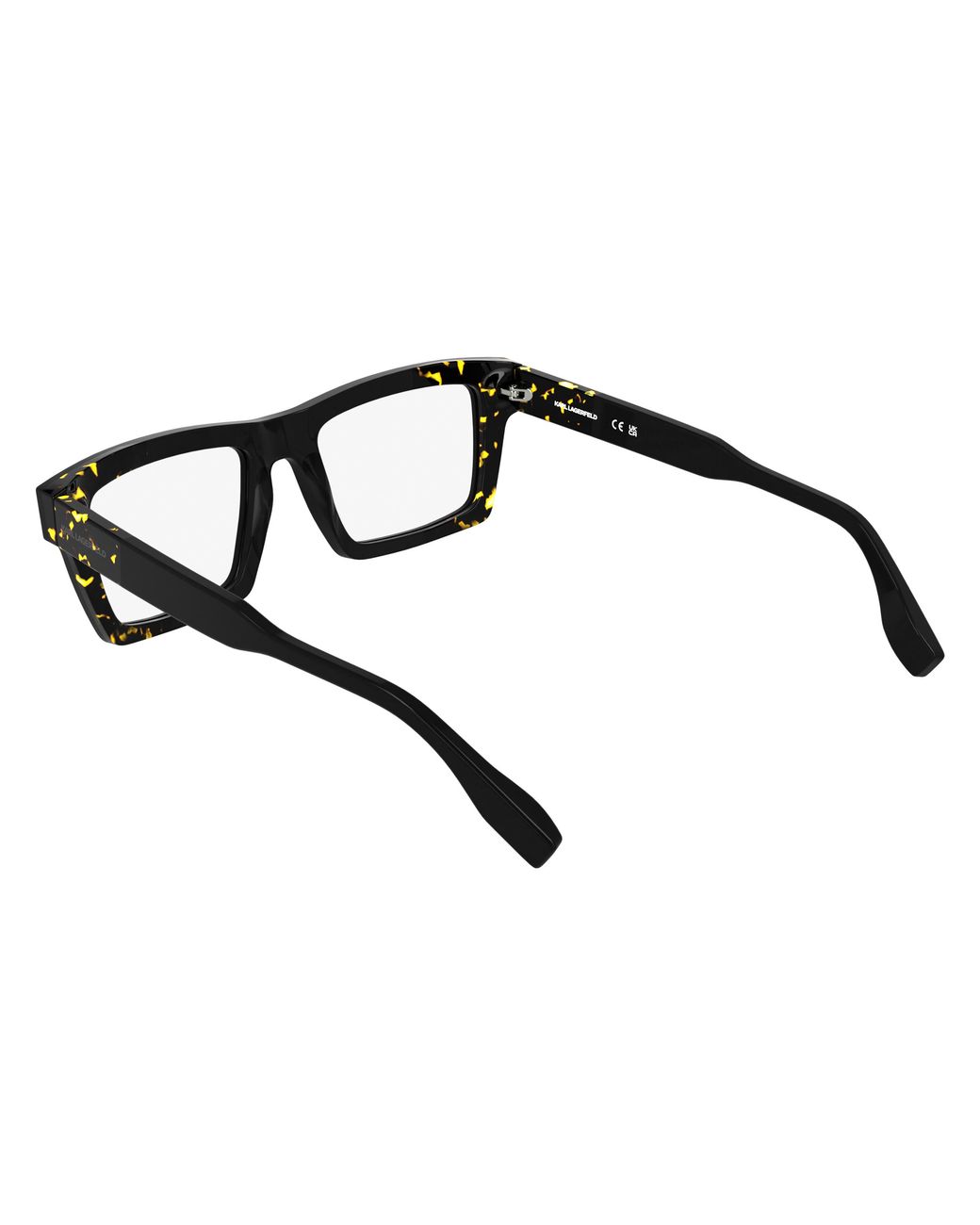 Karl Lagerfeld Black Kl6218 017 Optical Frames Acetate Squared Normal for men