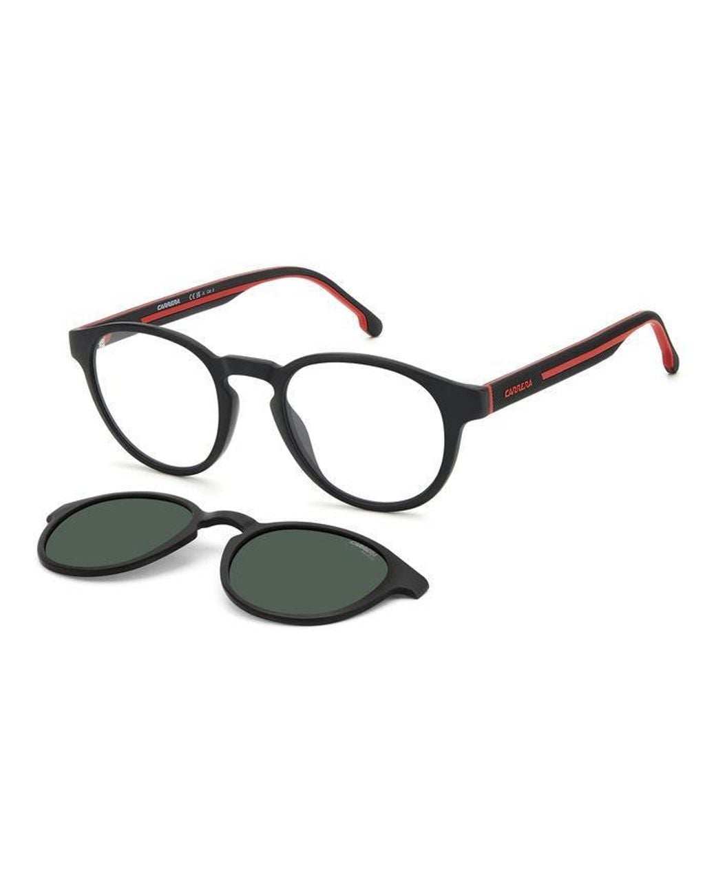 Carrera Black Ca 8066/Cs Oit/Uc Sunglasses Plastic Round Polarized for men