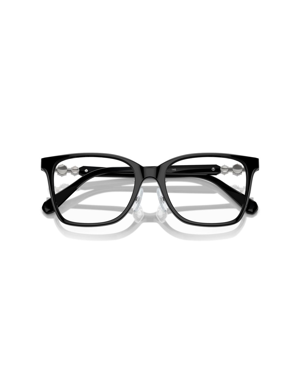 Swarovski Black Sk2026D 1001 Optical Frames Acetate Geometric Normal