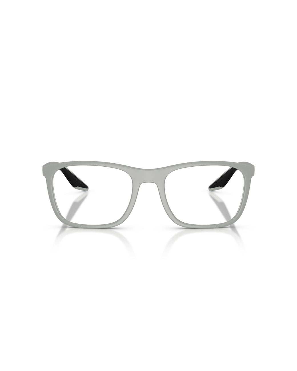Prada Linea Rossa Black Ps 06Tv 27U1O1 Optical Frames Injected Transparent Geometric Normal for men