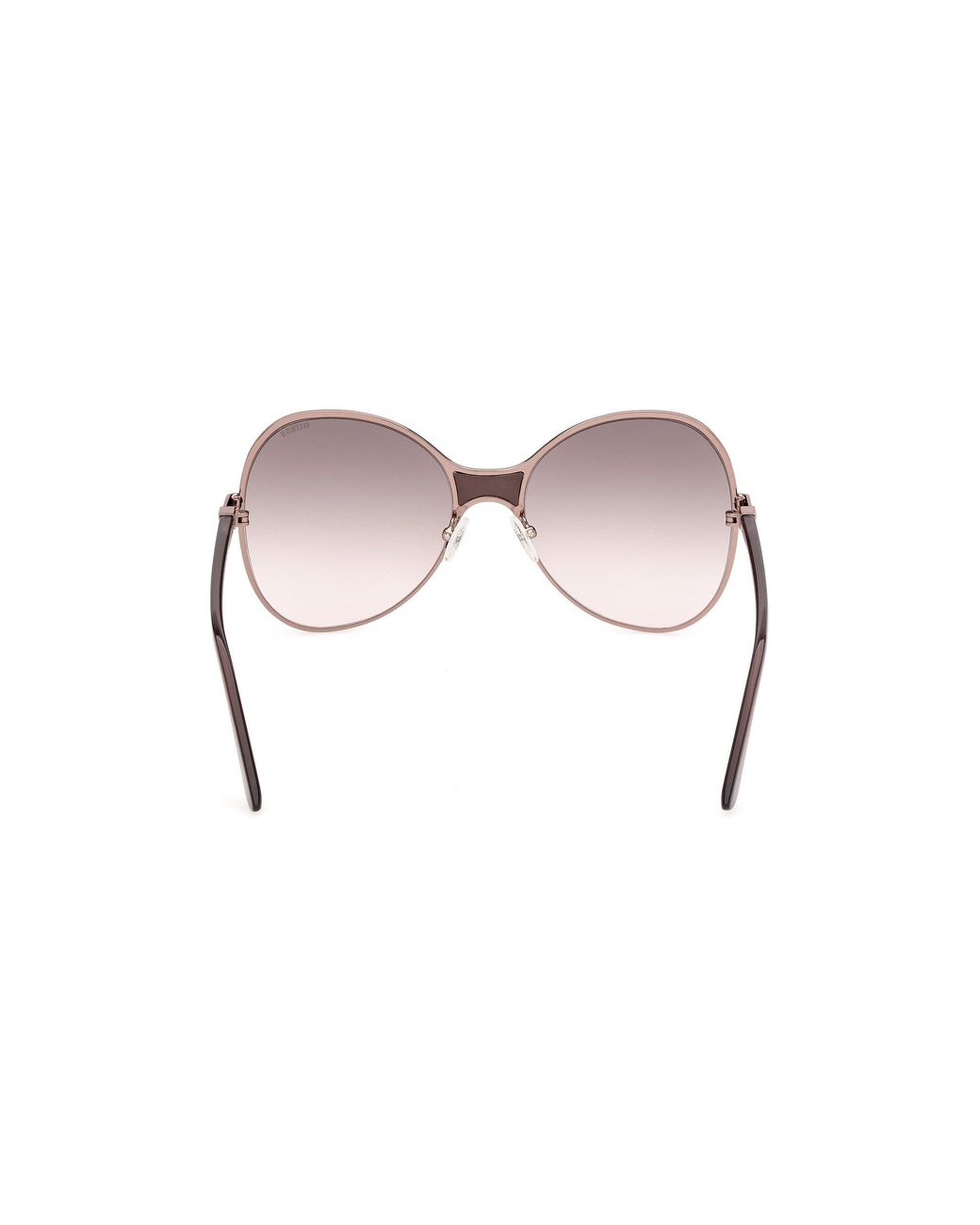 Guess Black Gu00359 36F Sunglasses Injected Butterfly Normal