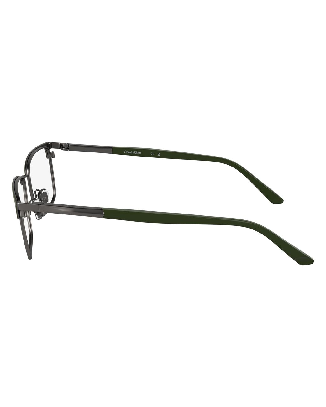 Calvin Klein Black Ck25106 330 Optical Frames Metal Squared Normal for men
