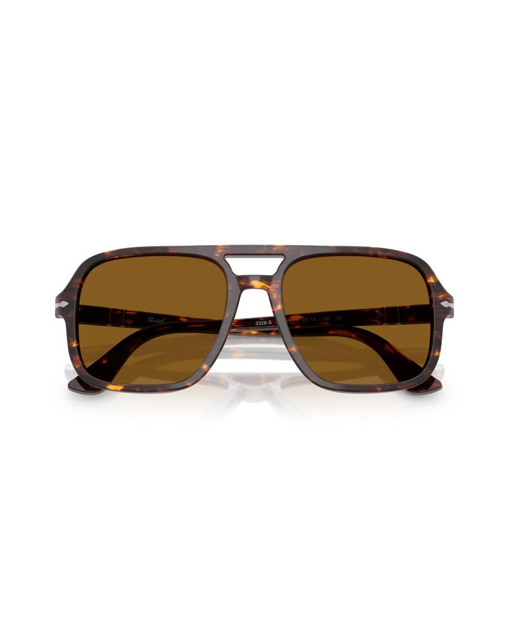 Persol Black Po3328S 121533 Sunglasses Acetate Pilot Normal for men