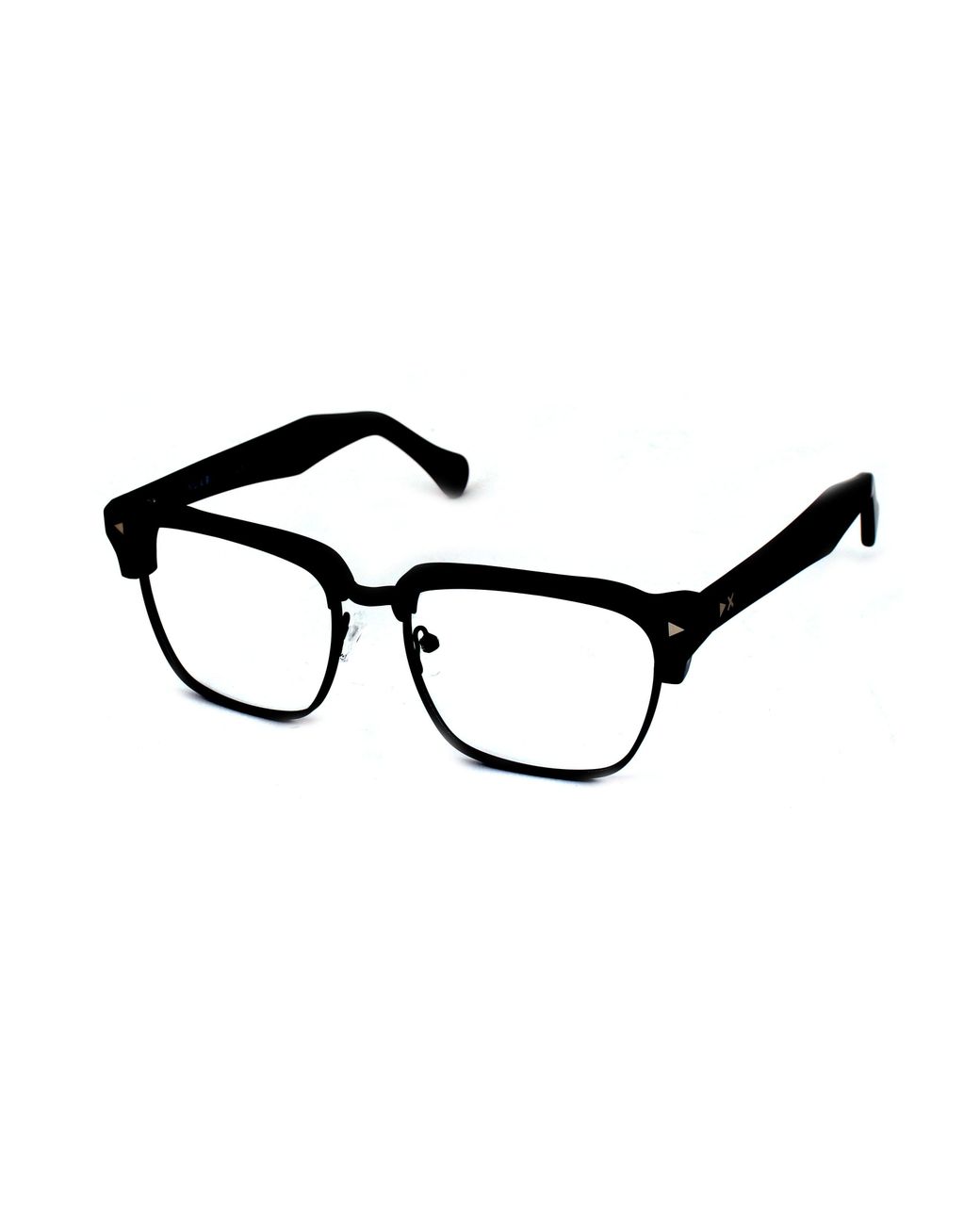 Xlab Black Maui Optical Frames Cello-Metal Squared Anti- Light Anti Light