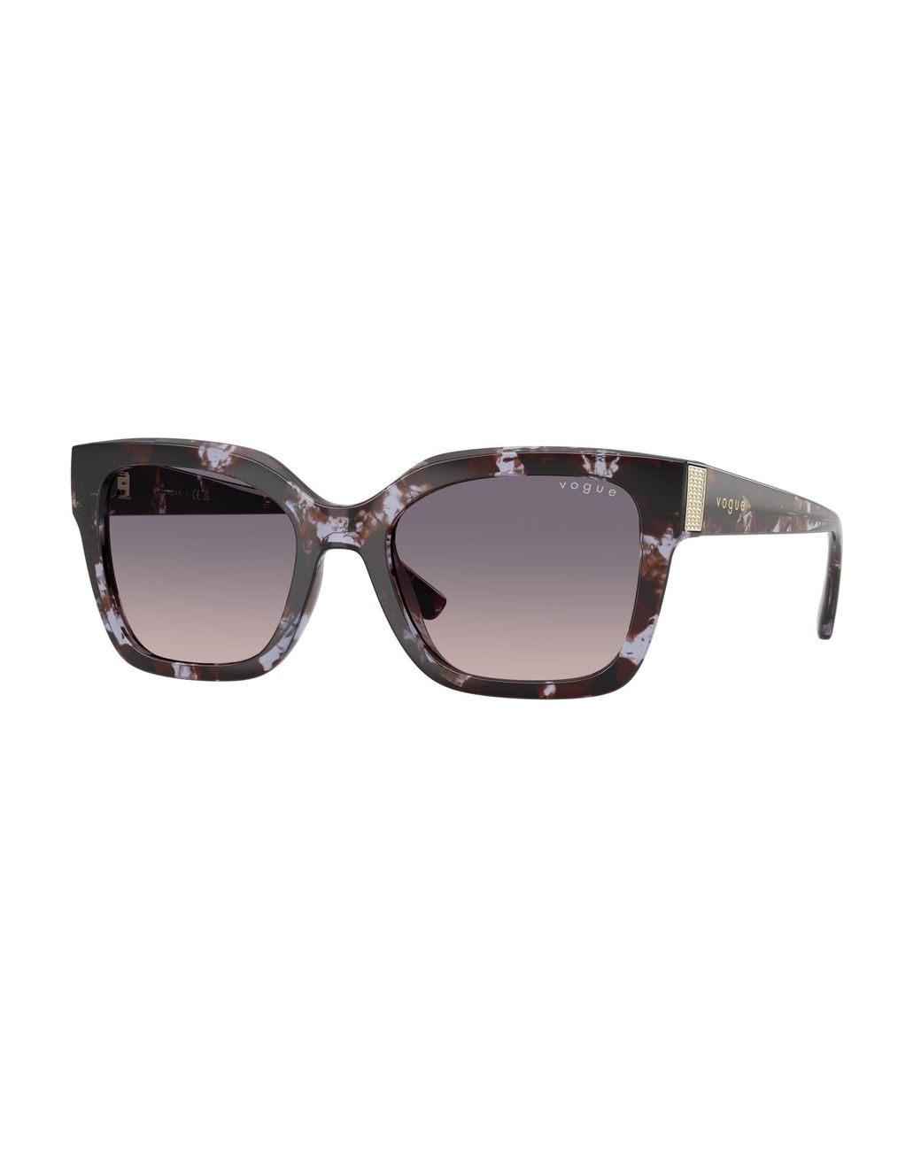 Vogue Eyewear Black Vo5613Sb 317836 Sunglasses Nylon Squared Normal Shaded