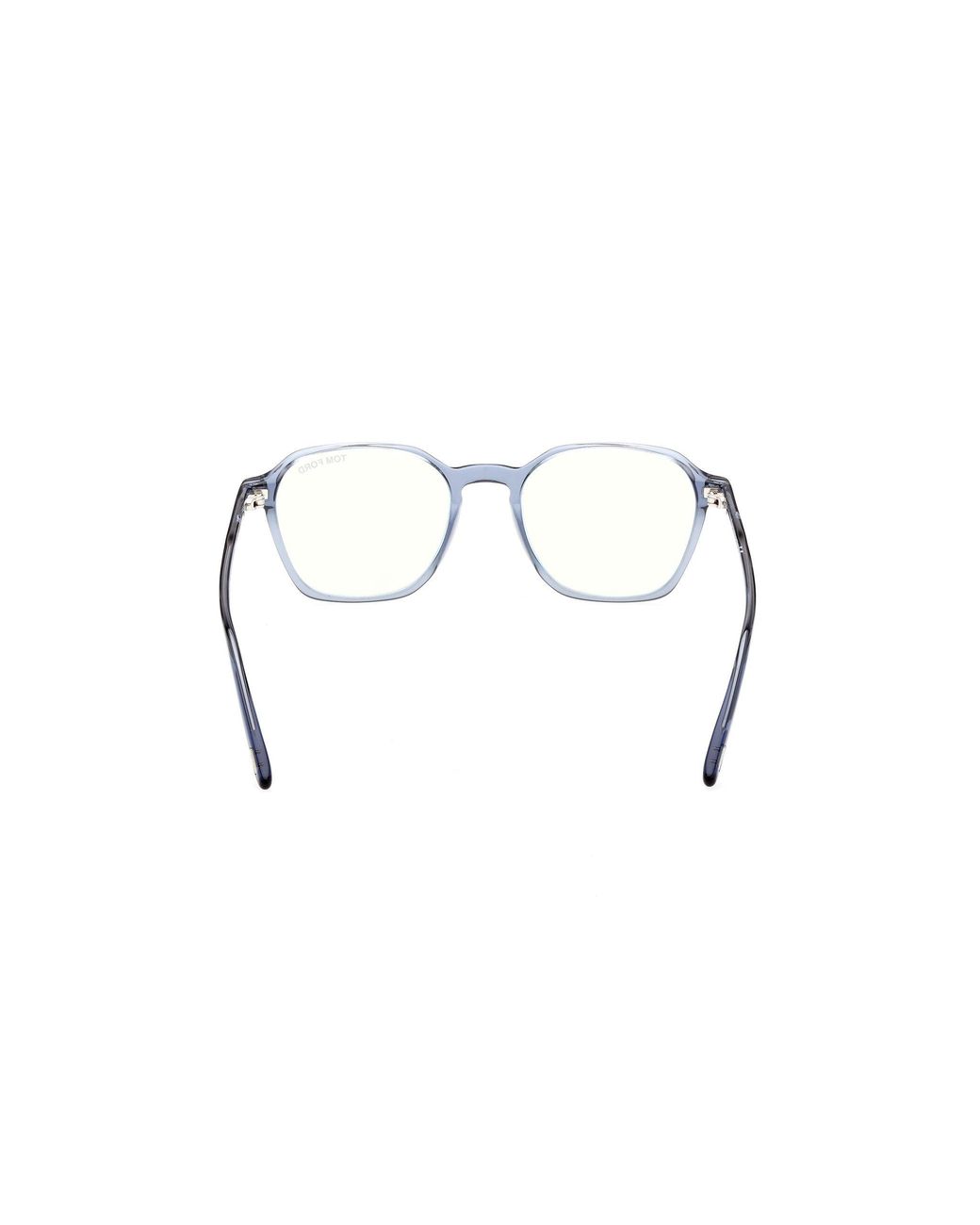 Tom Ford Black Ft5804-B 90 Optical Frames Acetate Geometric Normal for men
