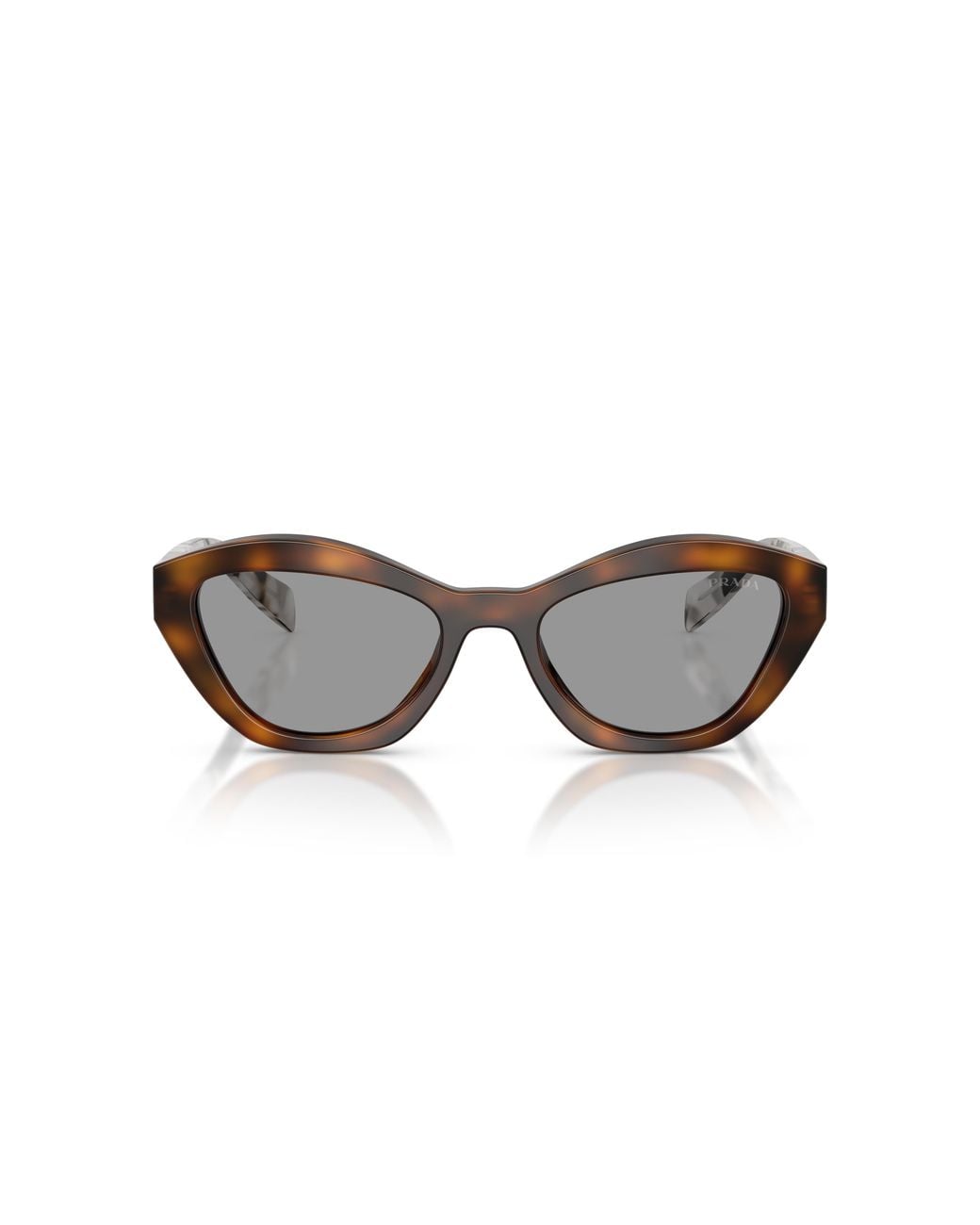 Prada Black Pr A02S 20D50Q Sunglasses Acetate Butterfly Normal