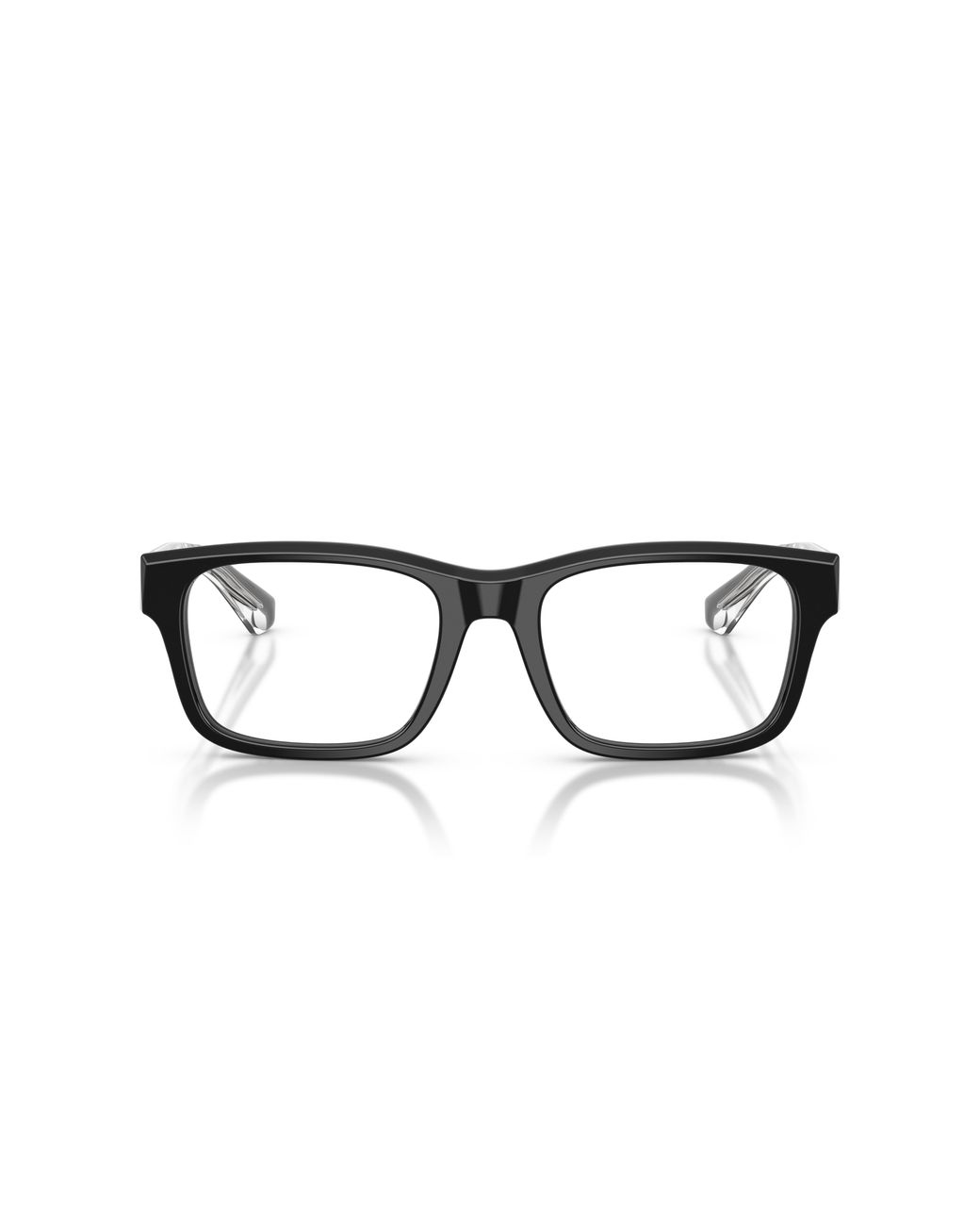 Burberry Black Be2469 4206 Optical Frames Acetate Transparent Squared Normal for men