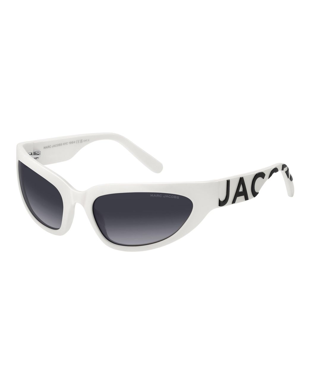 Marc Jacobs Black Marc 738/S Ccp/9O Sunglasses Injected Cat Eye Shaded