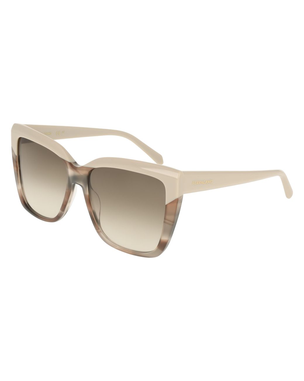 Ferragamo Black Sf1102S 251 Sunglasses Acetate Squared Normal