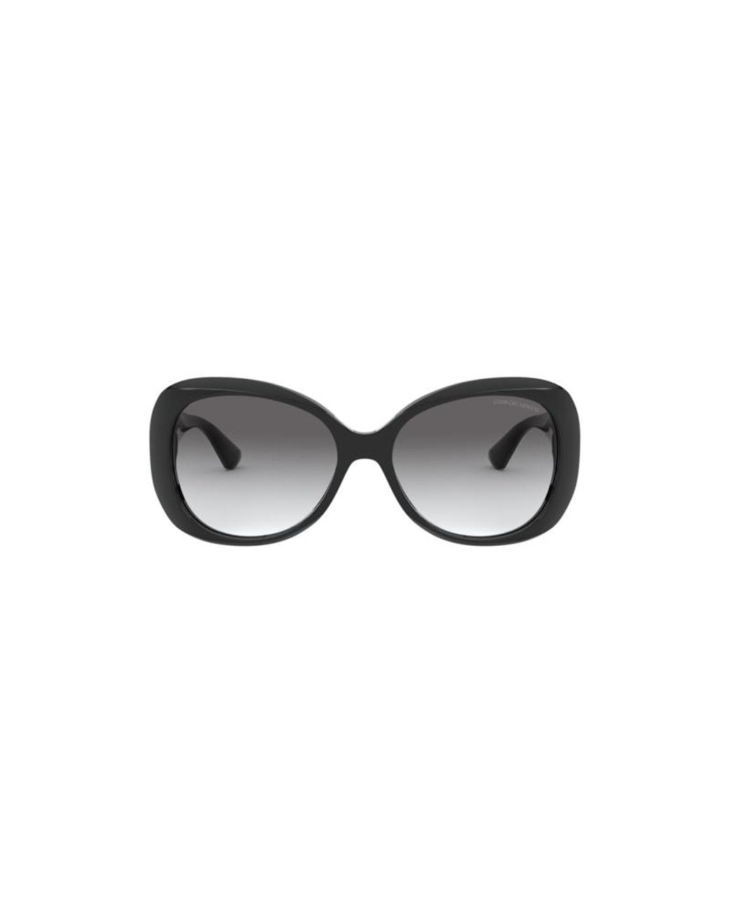Giorgio Armani Black Ar8132 500111 Sunglasses Acetate Butterfly Normal Shaded