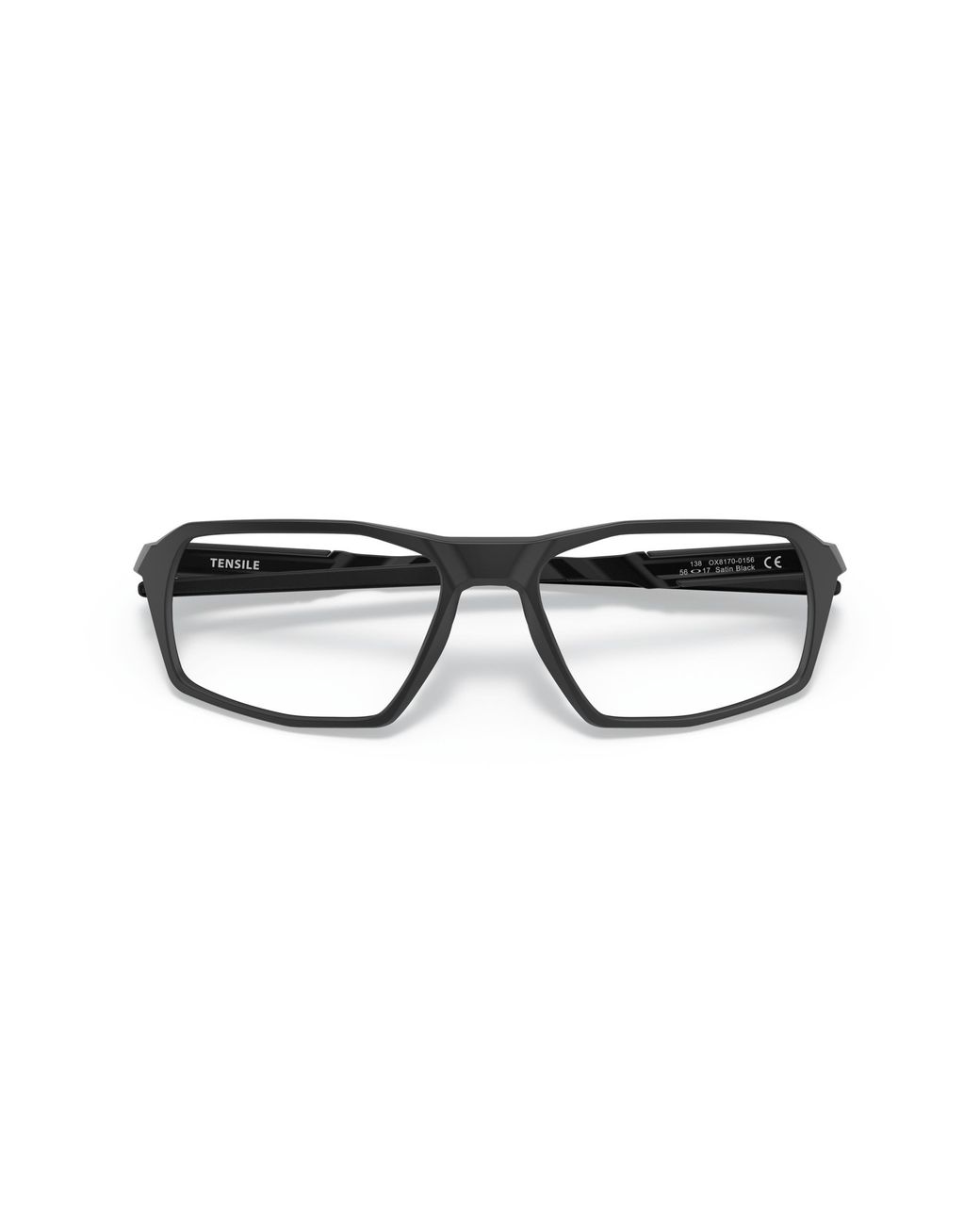 Oakley Black Ox8170 Tensile 817001 Optical Frames Plastic Squared for men