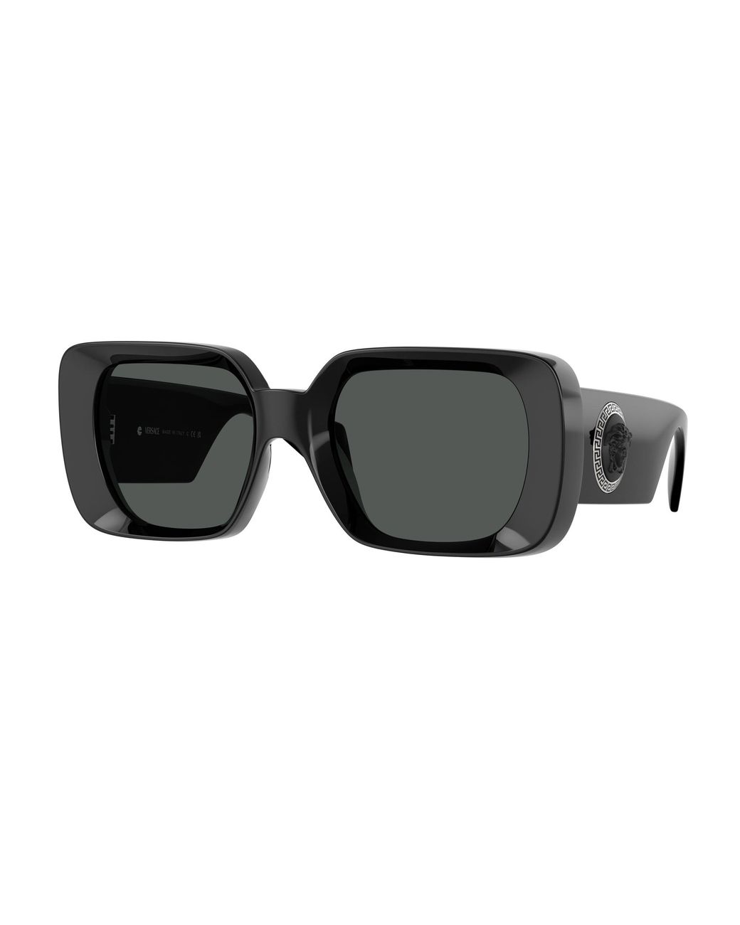 Versace Black Ve4473U Gb1/87 Sunglasses Injected Squared Normal