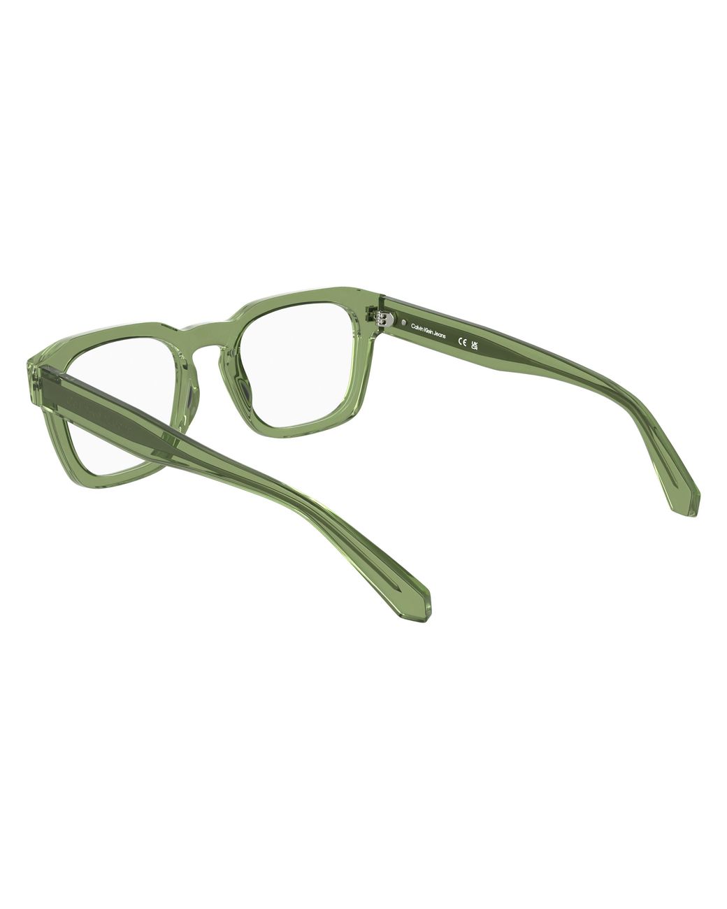Calvin Klein Green Ckj25610 305 Optical Frames Acetate Squared Normal for men