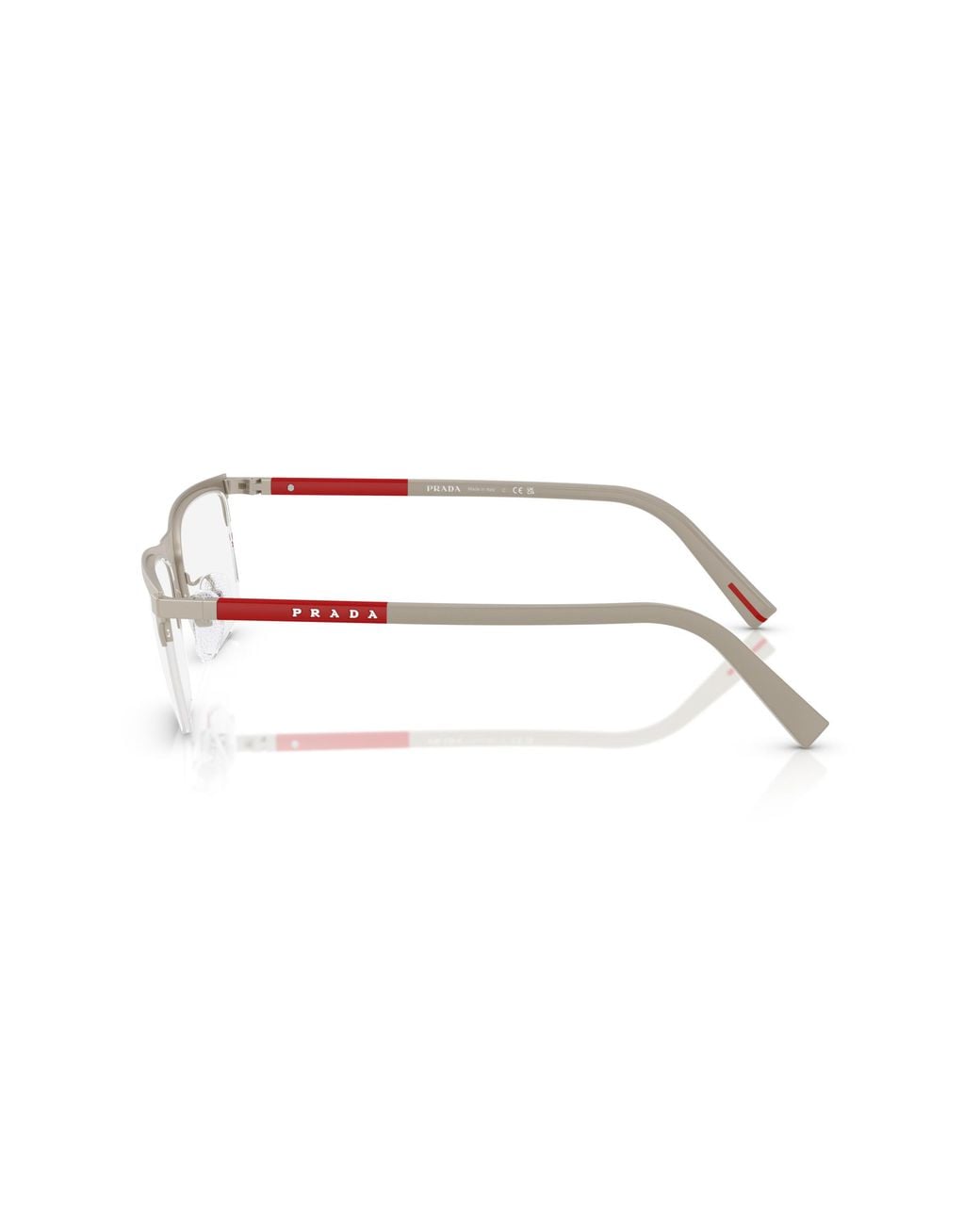 Paradas Linea Rosa Prada Linea Rossa Ps 50Rv 18X1O1 Optical Frames Metal Pillow Normal in ...