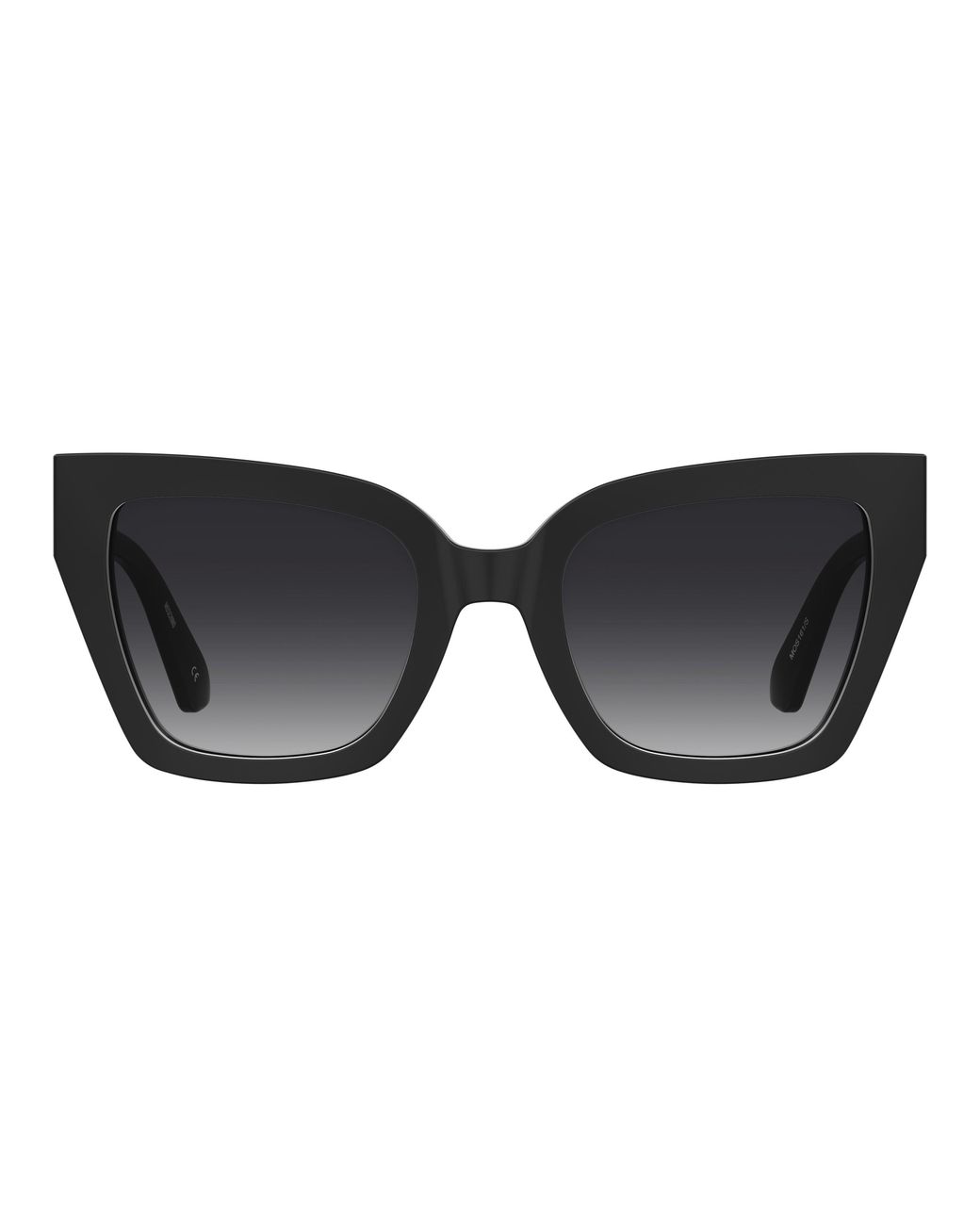 Moschino Black Mos161/S 807/9O Sunglasses Acetate Squared Normal Shaded