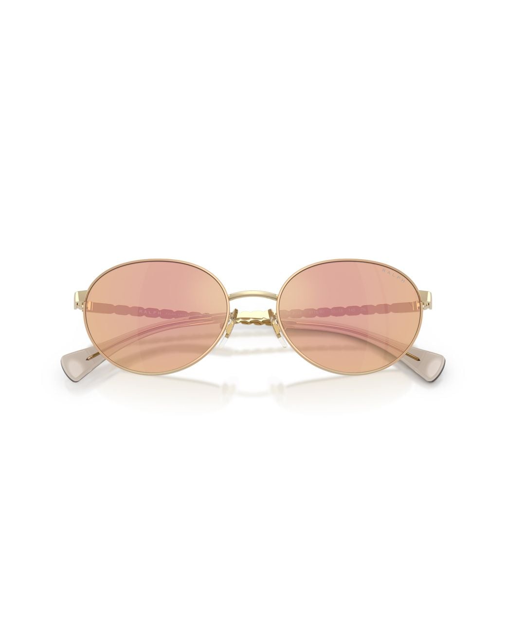 Ralph Lauren Black Ra4148 9116R1 Sunglasses Metal Round Normal Mirror
